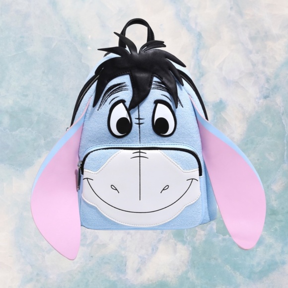 Loungefly Handbags - Loungefly Disney Winnie The Pooh Eeyore Figural Mini Backpack